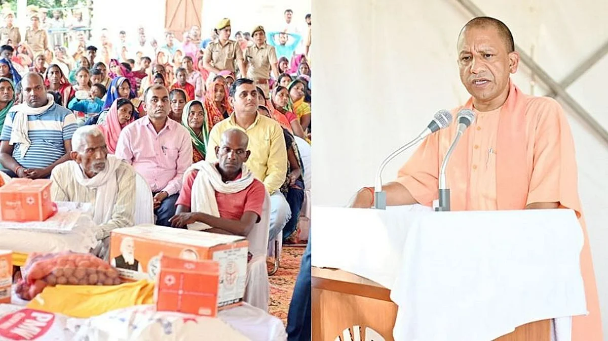 महराजगंज: बाढ़ प्रभावित इलाकों का हवाई सर्वेक्षण के बाद सीएम योगी ने किया राहत का ऐलान