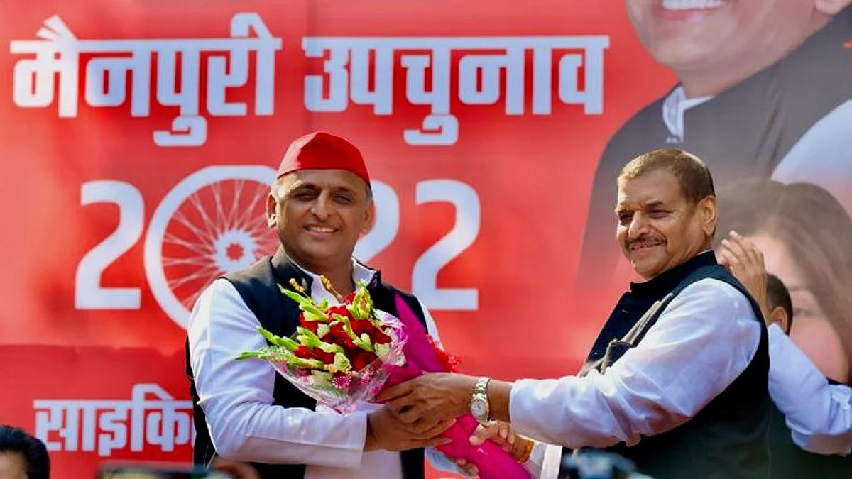 मैनपुरी उपचुनाव: अखिलेश-शिवपाल की जोड़ी ने बढ़ाईं BJP की मुश्किलें! पार्टी बना रही 'प्लान-B'