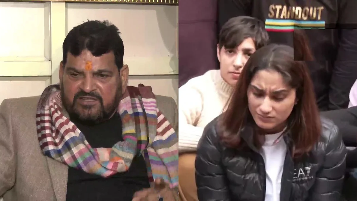 यौन उत्पीड़न के आरोपों का जवाब देते हुए बृजभूषण सिंह ने पहलवान विनेश फोगाट से पूछे ये सवाल