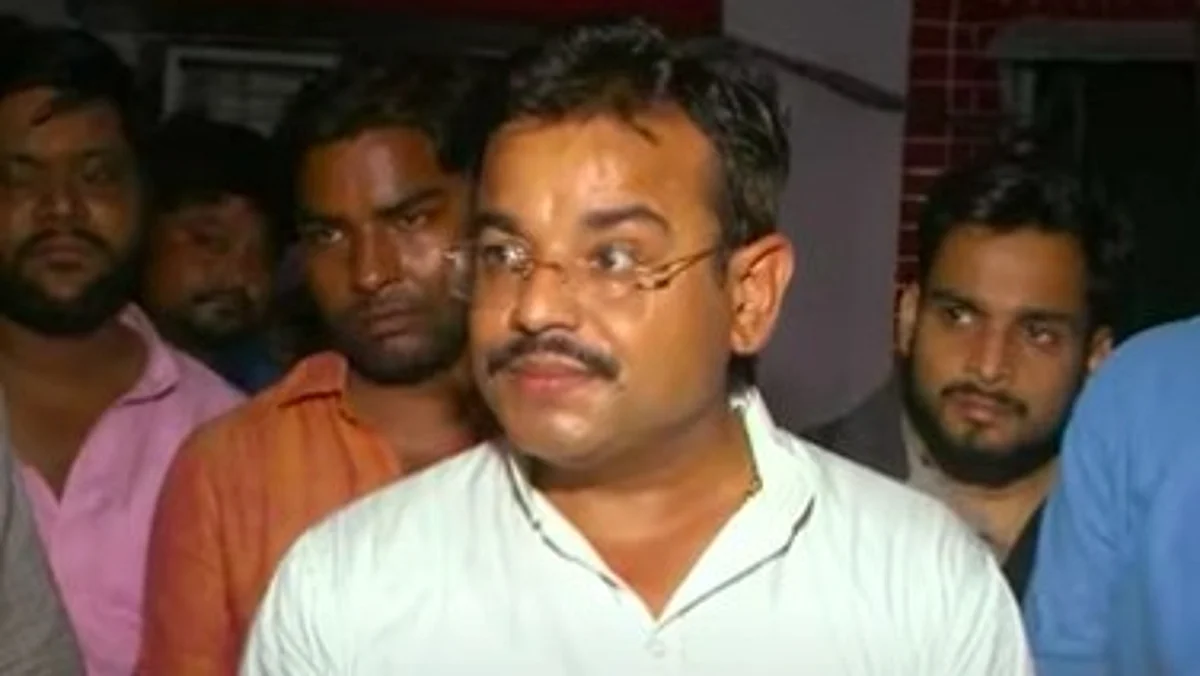 केंद्रीय गृह राज्य मंत्री अजय मिश्रा टेनी के बेटे आशीष मिश्रा.