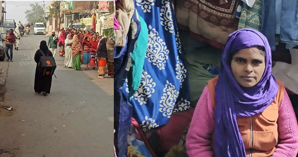 लखनऊ: कौन है बुर्का पहने नजर आई मिस्ट्री वुमन? महिला का संघर्ष जानकर लोग कर रहे सैल्यूट