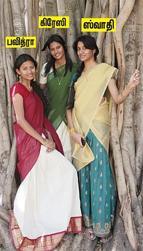 ''சாமிக்கே தாவணிதான் பிடிக்கும்!''