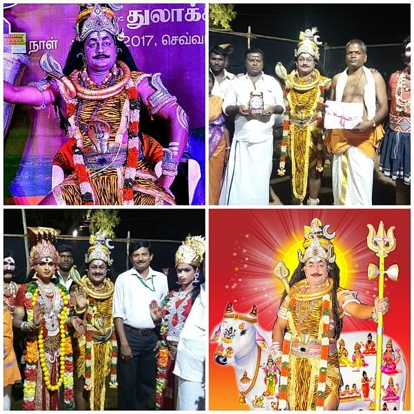 ``சாமி வேஷம் போட்டா, சிலர் எதிர்க்கிறாங்க; பலர் கொண்டாடுறாங்க!" - நாடக நடிகர் ஃபைசல்