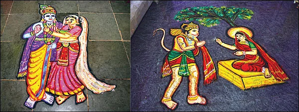 கோலங்கள்... தெய்வங்கள்!