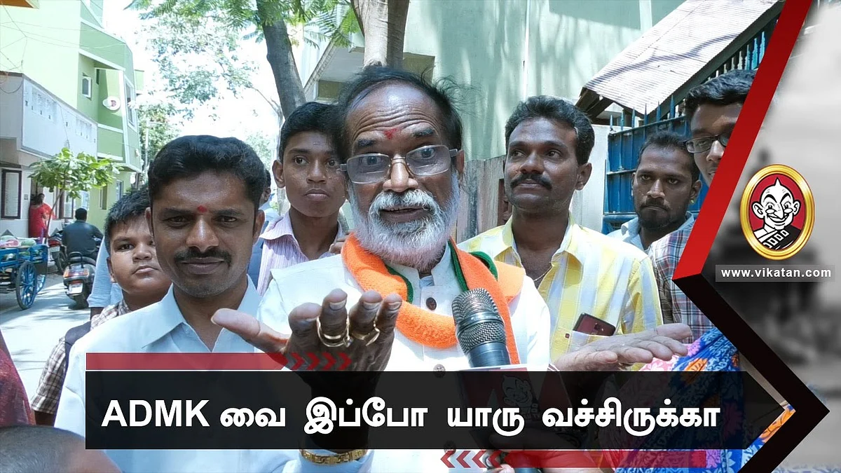 ஆர்.கே நகரில் செந்திலாக மாறிய கங்கை அமரன் !