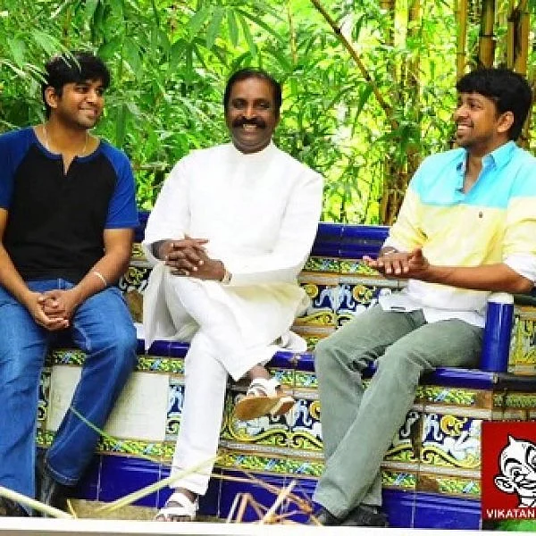 `மதன் கார்க்கி ட்வீட்ல அதைக் கவனிச்சீங்களா!'- வைரமுத்து மகன் கபிலன் விளக்கம்