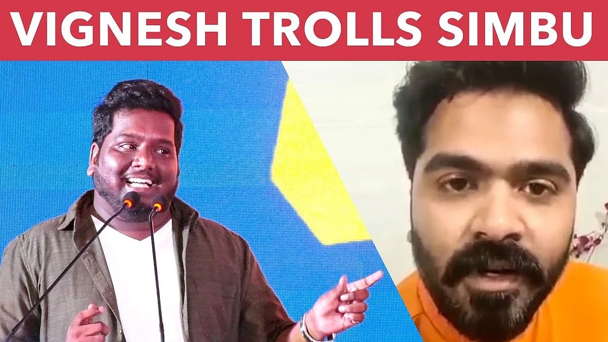 RJ Vignesh takes a dig at 'ANDAVALA PAAL' Controversy by SIMBU | DEV