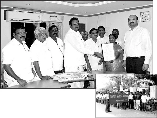 படித்த பள்ளியை தத்து எடுத்த எம்.எல்.ஏ.!