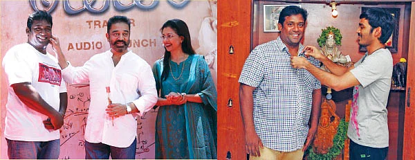 தனுஷ் எனக்கு ரெண்டு சங்கிலி போட்டார்!