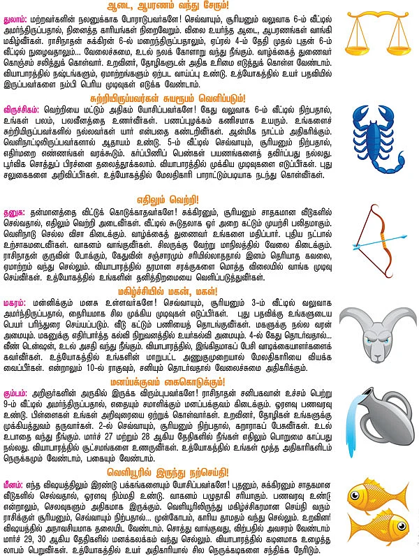ராசிபலன்கள்