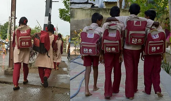 ஜெயலலிதா படம்போட்ட புத்தக பைகள் மாணவர்களுக்கு விநியோகம்!