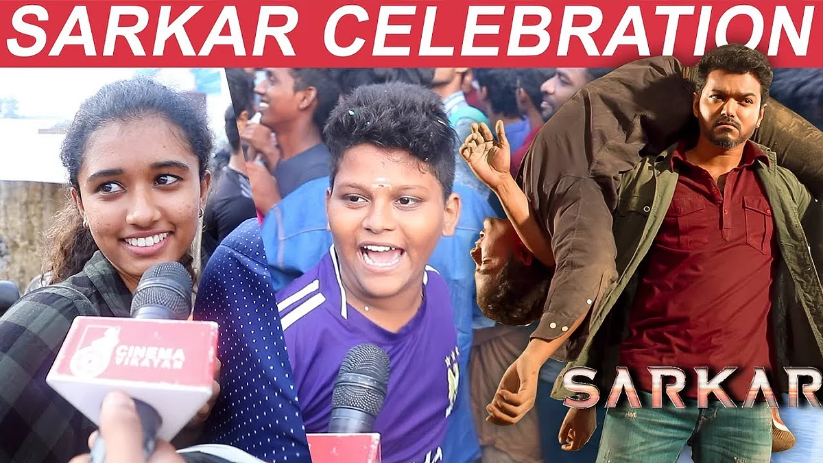 FANS HARDCORE Celebrations For Vijay's Sarkar