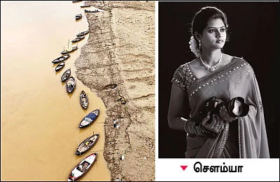 கையில் ஏந்தும் நிழல் உலகம்! - கேமரா பெண் சௌம்யா