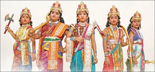 'சோட்டா' பீமன், 'டோரா' பாஞ்சாலி, 'ஆங்ரி பேர்டு' அர்ஜுனன், 'சப்வே' சகுனி!