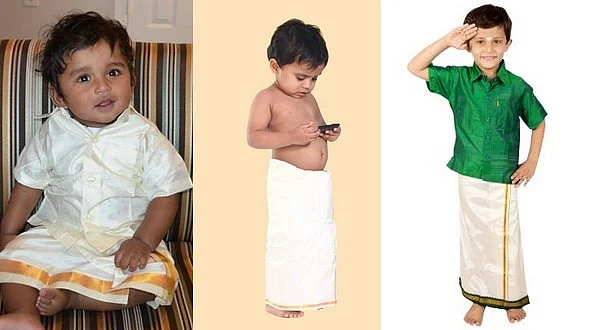 கட்டிக்கோ ஒட்டிக்கோ...!- சிறுவர்களின் வேட்டி மோகம்!