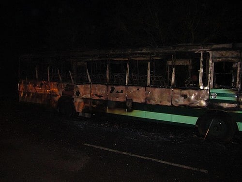 பா.ம.க.வினர் இன்றும் வன்முறை: வட மாவட்டங்களில் பதற்றம் (படங்கள்)