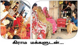 நேற்று...கார்ப்பரேட் தலைவி இன்று... கிராமத்துத் தலைவி