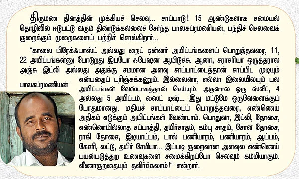 கைமீறும் கல்யாணச் செலவுகள்...கட்டுக்குள் வைக்கலாம் இப்படி !