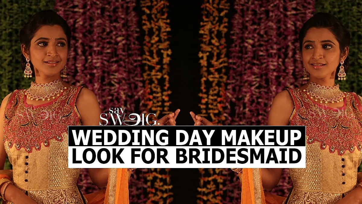 How to put makeup for Bridesmaid | MOMENTS | Say Swag