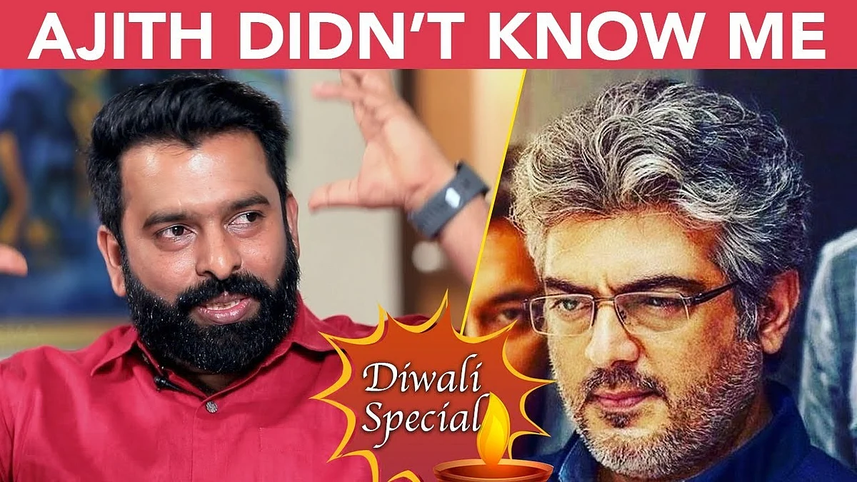 How Ajith handles Fans Unwanted Selfie? - Santhosh Narayanan Shares
