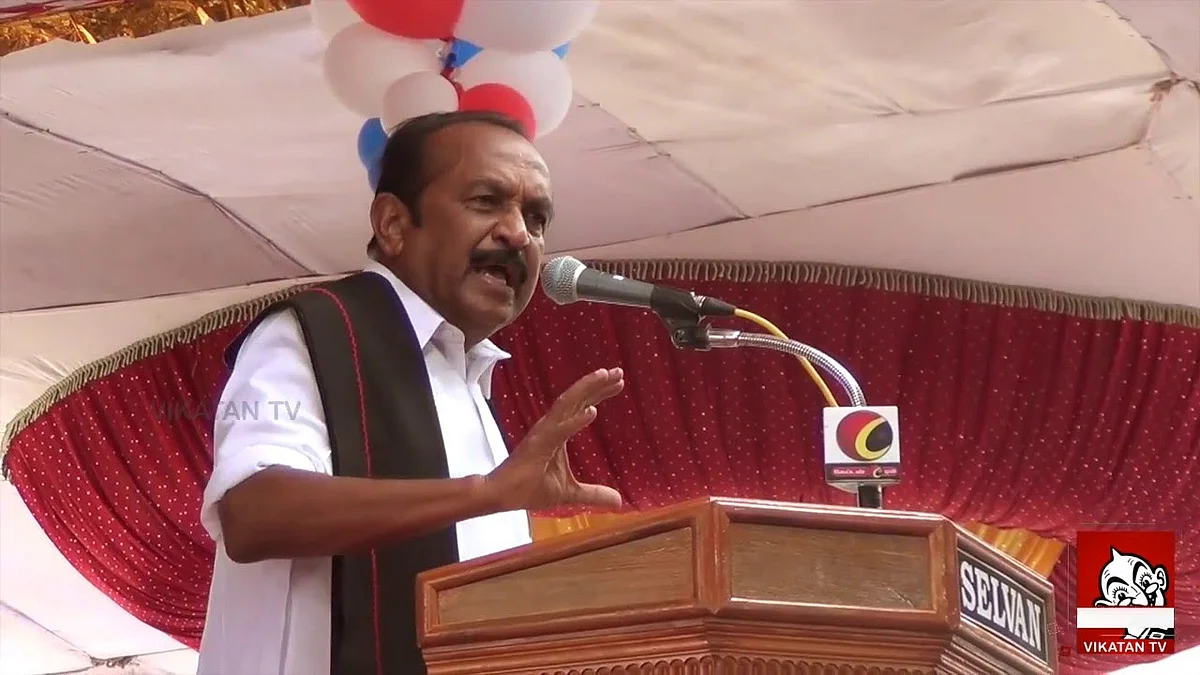 MGR wanted me to join ADMK - Vaiko | Election Fever