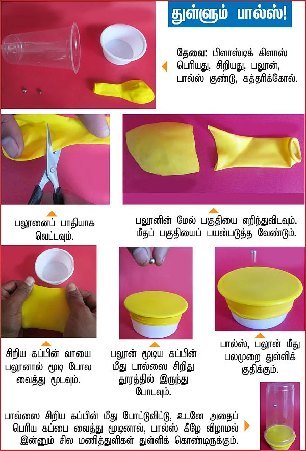 அறிவியல் பழகலாம் வாங்க!