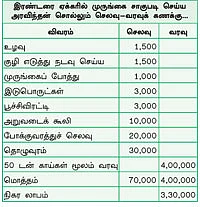 ஜீரோ பட்ஜெட் முருங்கை