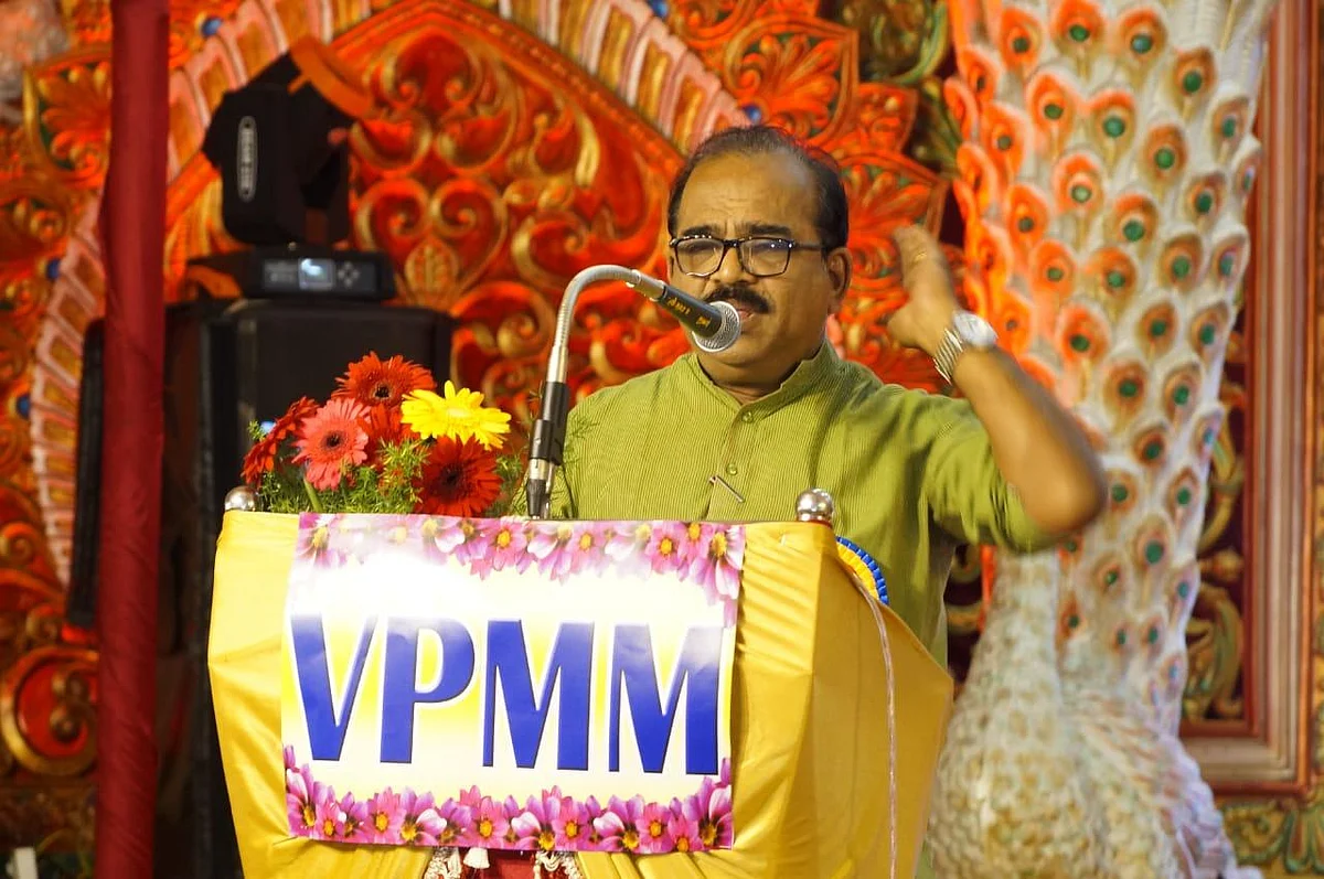 `தமிழ்நாட்டில் தாமரை மலரும் என்பது மனநோயாளியின் புலம்பல்!' - நாஞ்சில் சம்பத்