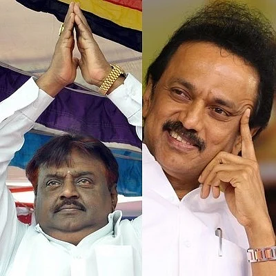 ' சுயவிளம்பரம் தேடுவது ஸ்டாலினா... விஜயகாந்தா?' -தே.மு.தி.கவை விளாசும் தி.மு.க.