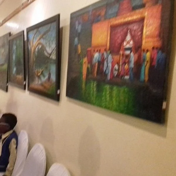 சென்னையில் 15 நாள்கள் காவிரிகுறித்த தன்னோவியக் கண்காட்சி!