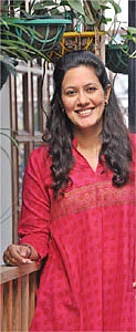 நேற்று...கார்ப்பரேட் தலைவி இன்று... கிராமத்துத் தலைவி