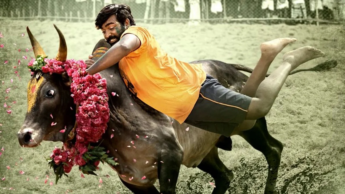 விஜய் சேதுபதி மீசைய முறுக்கும் 'கருப்பன்' படத்தின் டீசர்..!