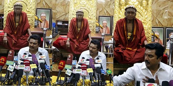 நடிகர் சங்க விவகாரத்தின் பின்னணியில் அரசியல் சதி : சரத்குமார் குற்றச்சாட்டு