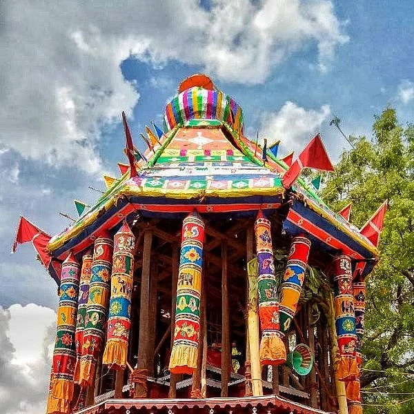 மானாமதுரை ஆனந்தவல்லி - சோமநாதர் கோயில் தேரோட்டம்! - திரளான பக்தர்கள் பங்கேற்பு