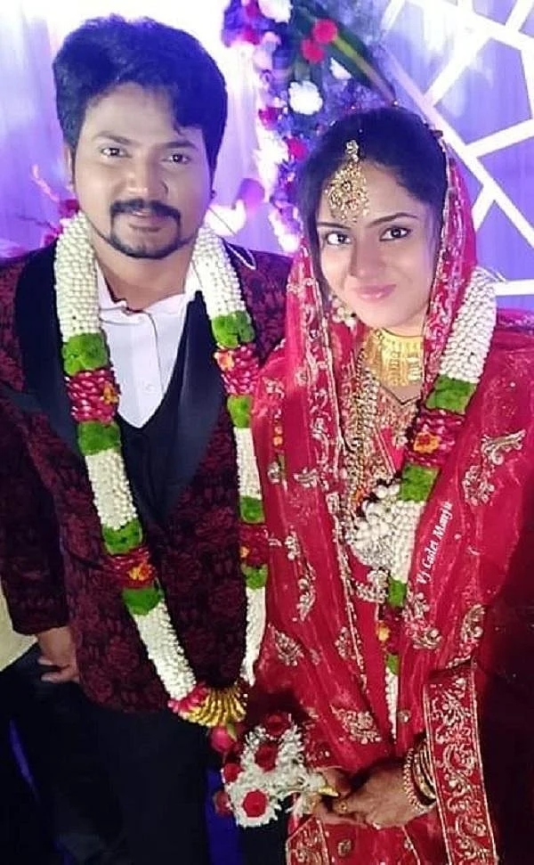 முக்கிய நண்பர்களுக்கு மட்டுமே அழைப்பு!- எளிய முறையில் நடந்தது கே.பி.ஒய் அசார் திருமணம்