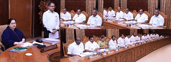 ஜெயலலிதா தலைமையில் அமைச்சரவைக் கூட்டம்!