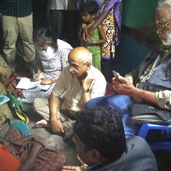 கச்சநத்தம் கிராமத்தில் பாதிக்கப்பட்ட மக்களைச் சந்தித்த அன்பின் பயணக்குழு!