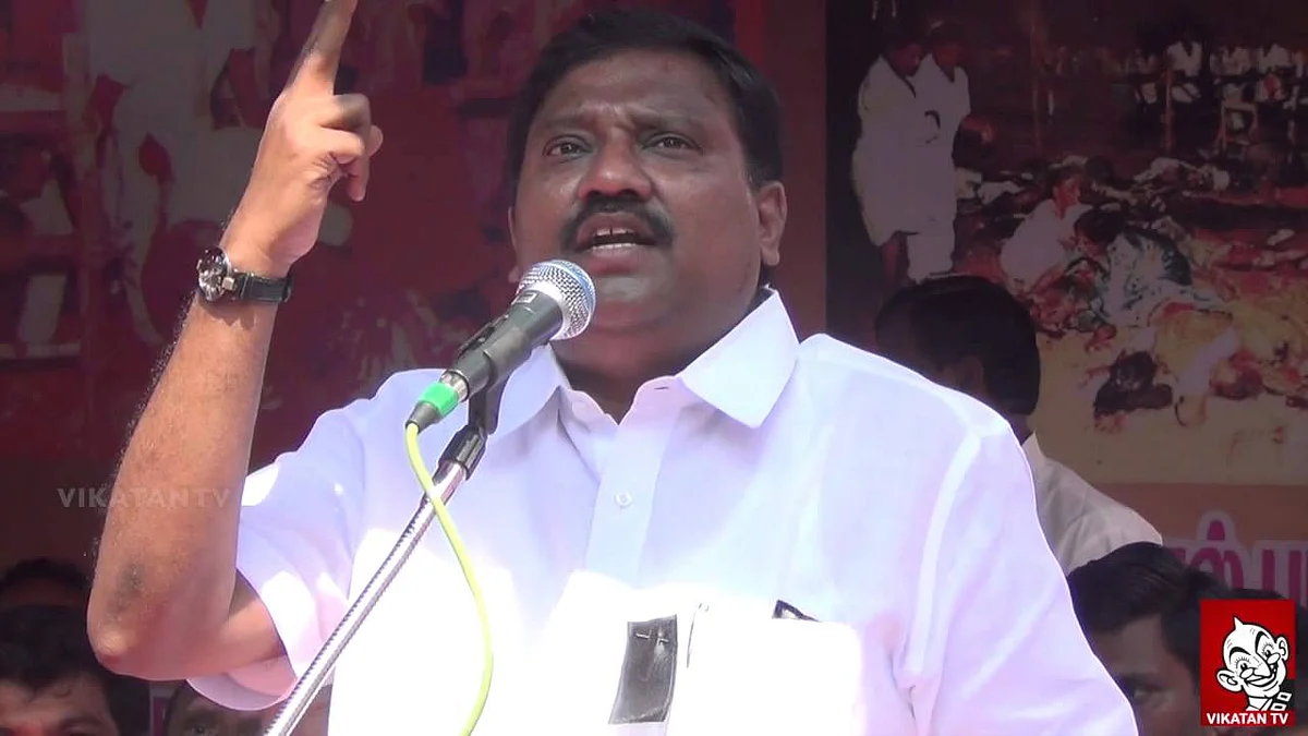Karate Thiagarajan Comedy Speech at Congress Meeting