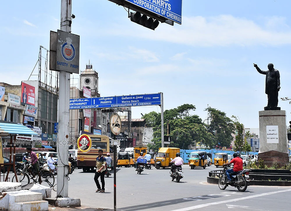 சென்னையின் நூற்றாண்டு வரலாற்றை தாங்கி நிற்கும் கட்டடங்கள்..! அன்றும் இன்றும் - சிறப்பு புகைப்படத்தொகுப்பு #madrasday