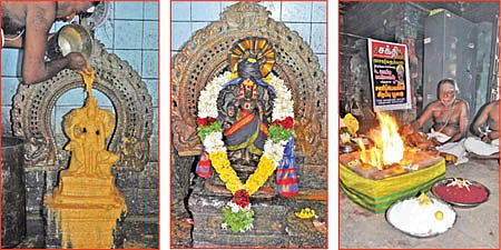 பொங்கு சனீஸ்வரருக்கு சிறப்பு பூஜை!