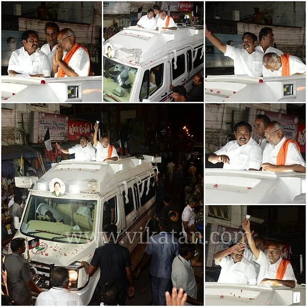 ``சின்னம் எங்க?" - கோவை பிரசாரத்தில் தாமரையைத் தேடிய எடப்பாடி பழனிசாமி