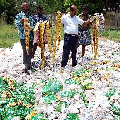 போதைப் பொருட்கள் எரிப்பு: மதுரையில் பொதுமக்கள் அவதி!
