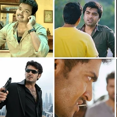விஜய்க்கு செல்போன், அஜீத்துக்கு துப்பாக்கி! - இன்டர்வெல் க்ளிஷேக்கள்!