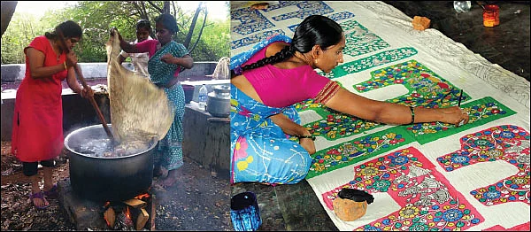 கலம்கரி - ஒரு வண்ணப் பயணம்!