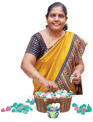 'பணம் காய்க்கும் மூங்கில் பூக்கள்!'