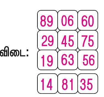 டியாண்டோல் போட்டி!