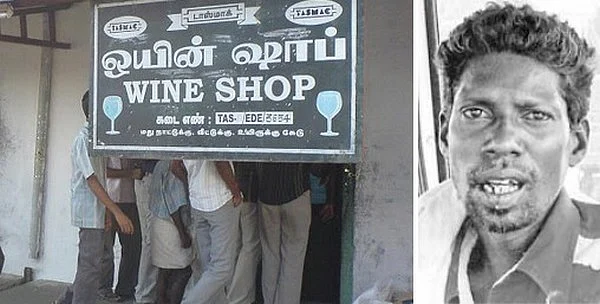டாஸ்மாக்கில் திருட வந்தவர் குடித்து விட்டு தூக்கம்: தட்டி எழுப்பி கைது செய்த போலீஸ்!
