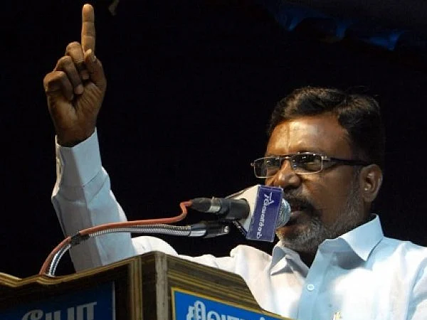 `சனாதனத்தை வேரறுப்போம், ஜனநாயகத்தை பாதுகாப்போம்!' - தொல்.திருமாவளவன்