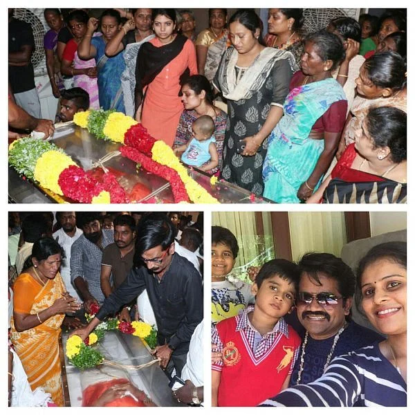 துணை நடிகர்கள் - பொதுமக்கள் கண்ணீருக்கு இடையே சொந்த ஊரில் ஜே.கே.ரித்தீஷ் உடல் அடக்கம்!