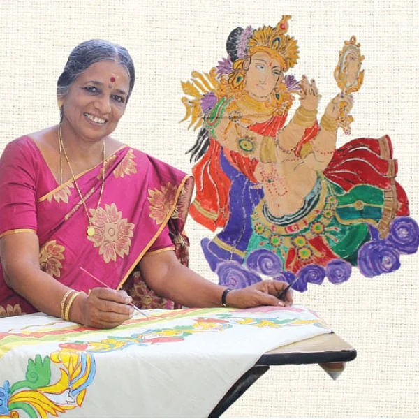 ஃபேப்ரிக் பெயின்ட்டிங் - வரையத் தெரியாதவர்களும் வாகை சூடலாம்! - பிரேமா